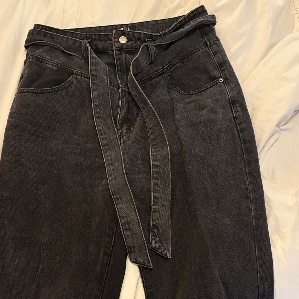 Oat New York High Rise Black Jeans
